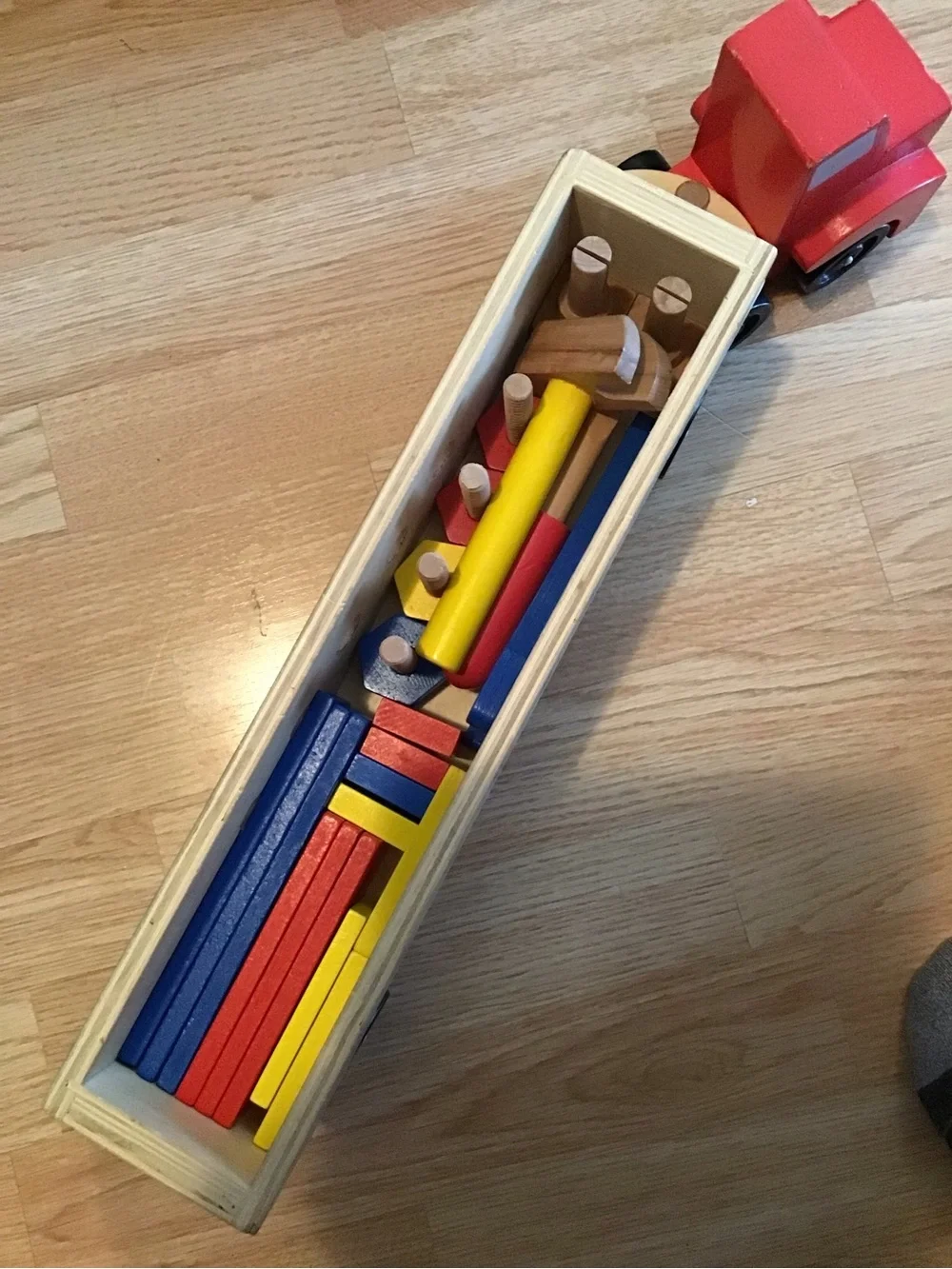 Melissa & Doug big rig building set 22pcs complete set!